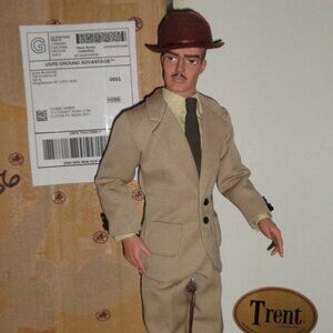 NEW IN BOX ASHTON DRAKE TRENT OSBORN 17" VINYL FASHION DOLL-A DAY AT THE RACES